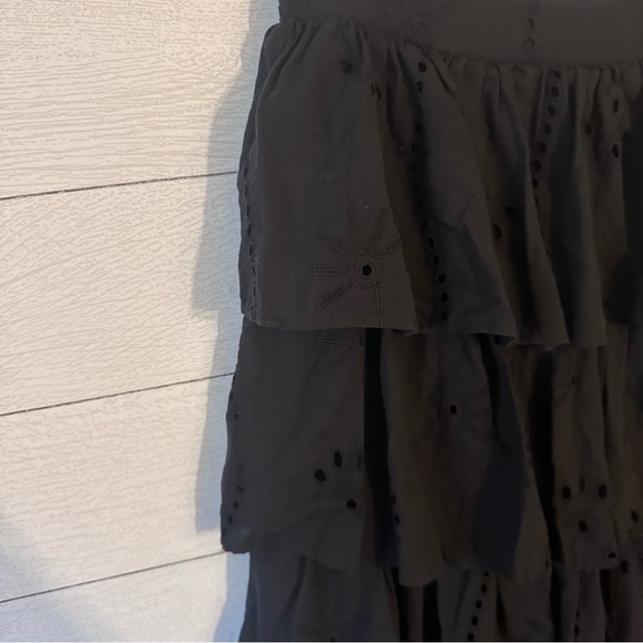 Forever that Girl Full Tiered Maxi Skirt Anthropologie - Picture 3 of 5